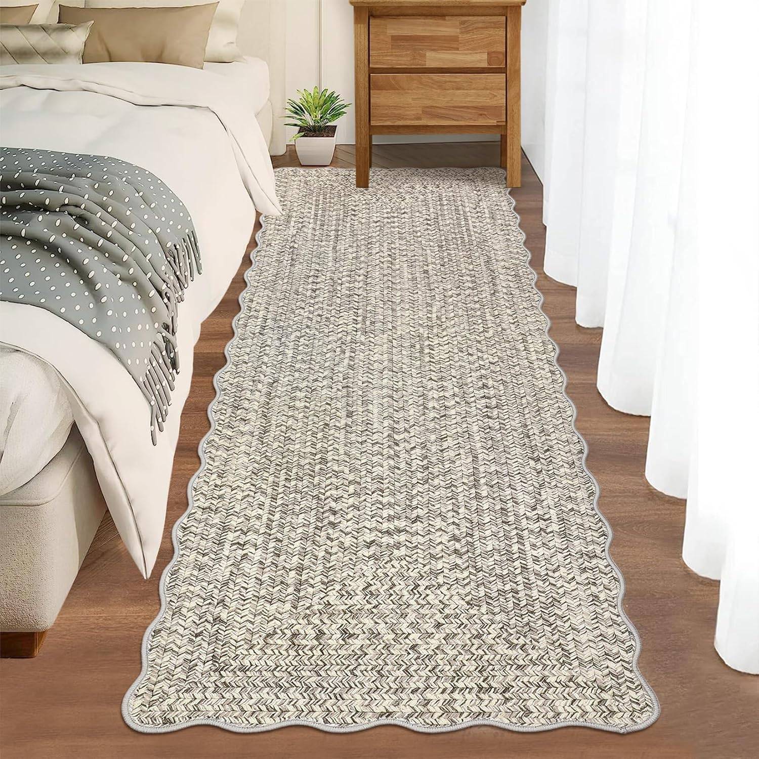 IDEALHOUSE Washable Runner Rug 2x6 ft Non Slip Mat Multicolor