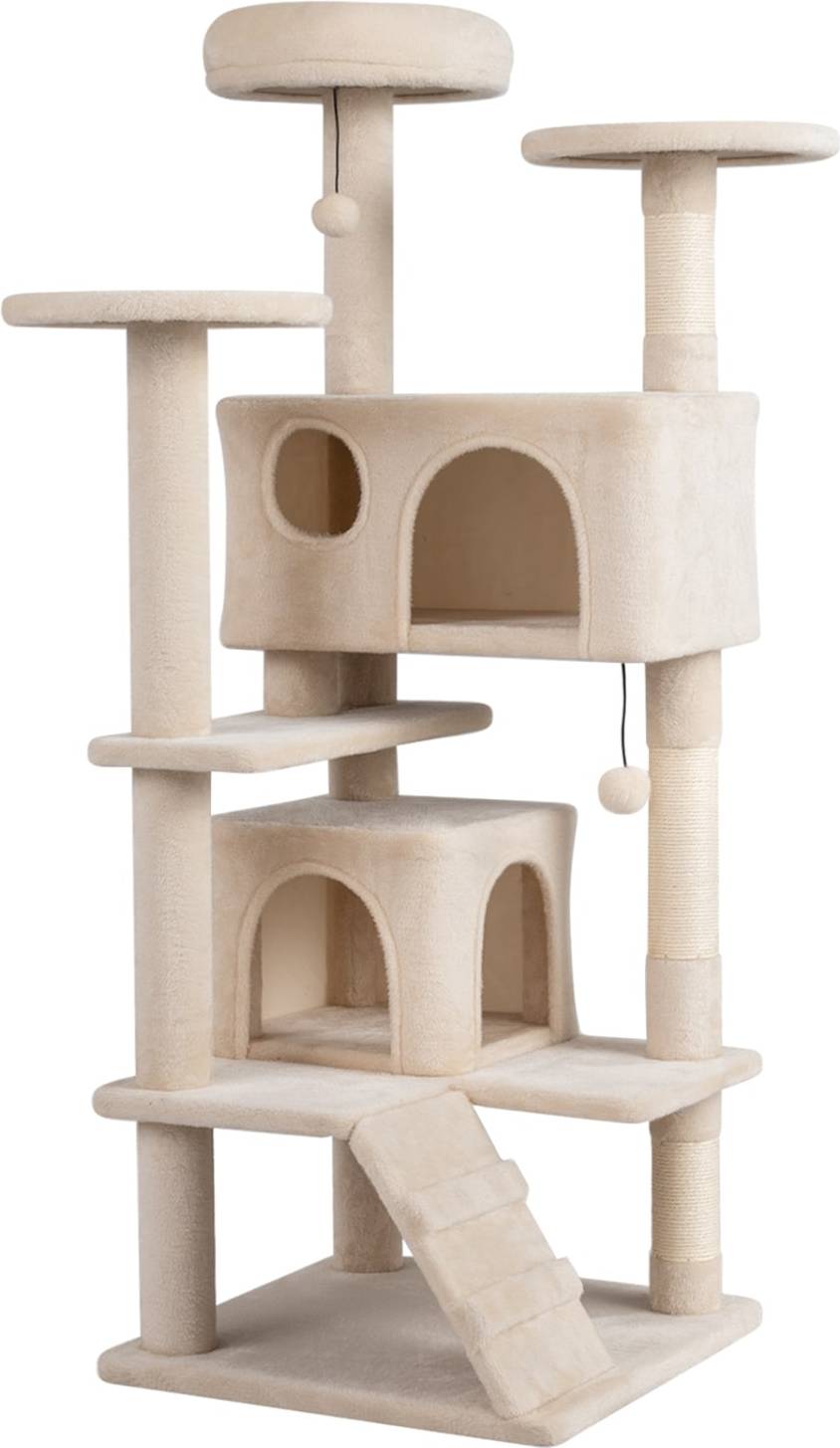 Cat tree tower SlickBlue Cat Tree Tower 52 Inch x 19 Inch