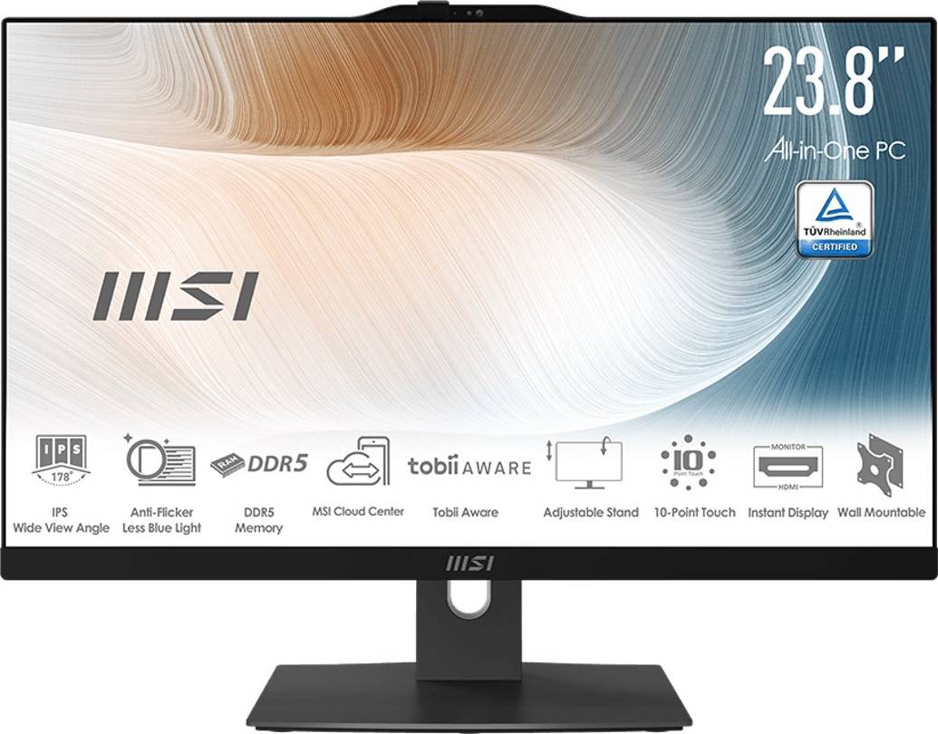 Pc msi MSI Modern 23.8 Intel Core I5 All In One Pc