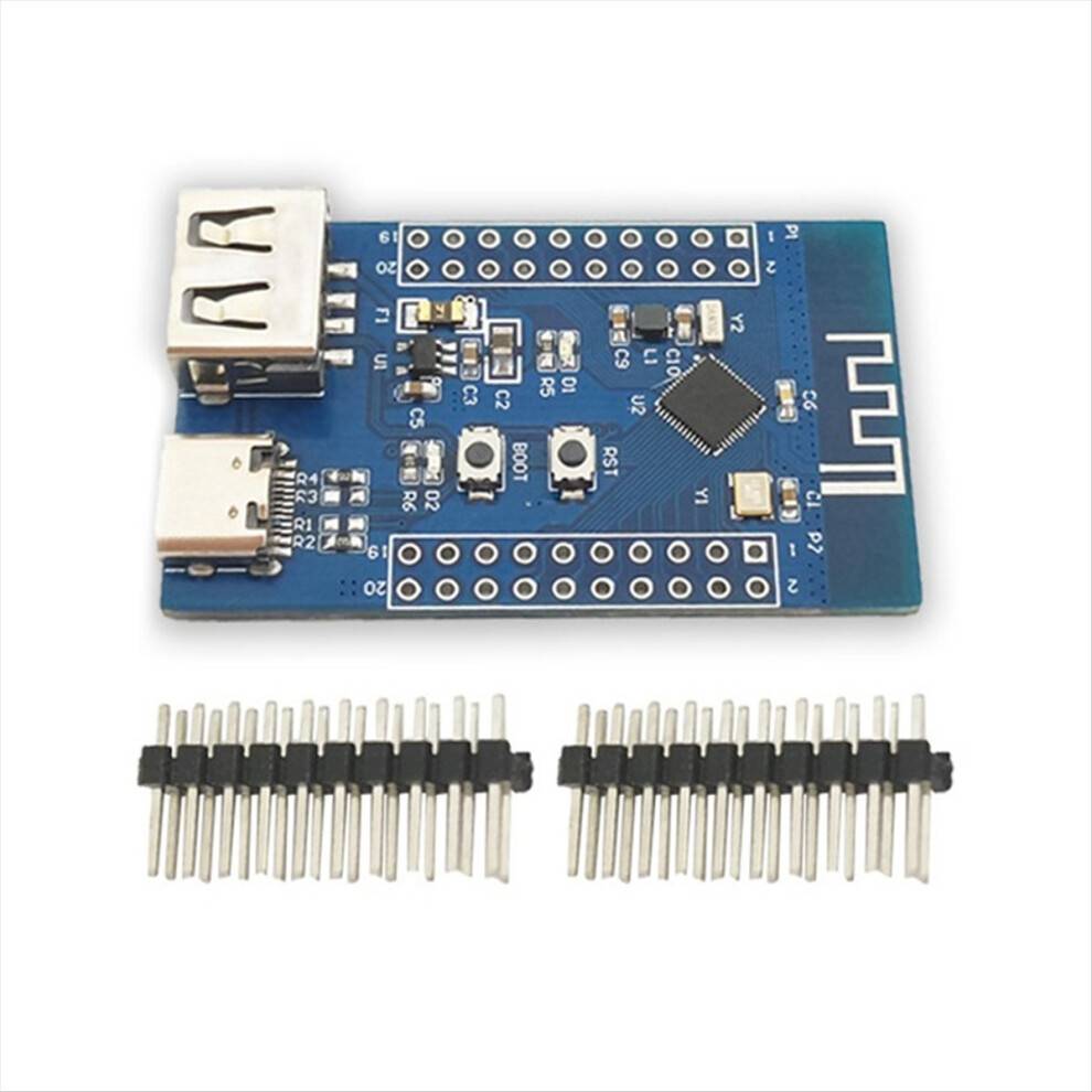 Jehiatek Bluetooth 5.3 RF2.4G Microcontroller Multifunction Portable RISC-V Module