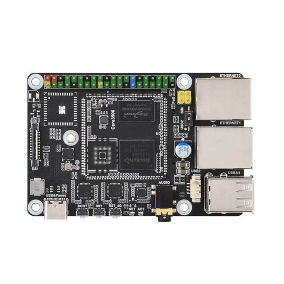 Melitt Pi A RK3506 Linux Board LTE Cat 4 Module