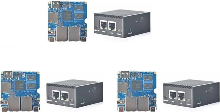 Tlily NanoPi R2S Plus Rockchip RK3328 Mini Router