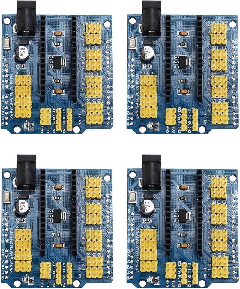 Arduino uno r3 4 Pack I/O Expansion Sensor Shield Module