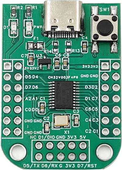 Zandona CH32V003 Entwicklungsboard MCU QingKe RISC-V2A 1-Wire SDI System