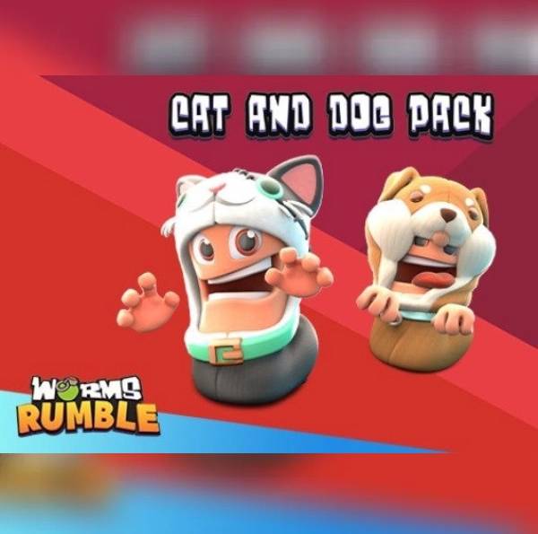 Worms Rumble Cats Dogs Double Pack DLC