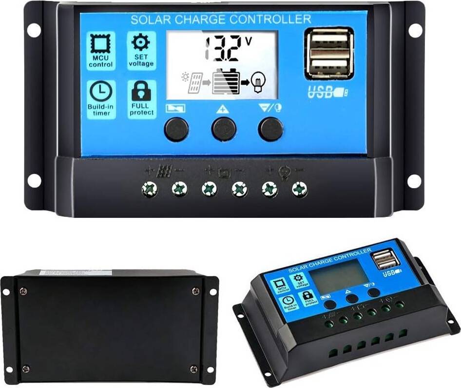 3-Stage PWM Charge Management Auto Parameter Timer
