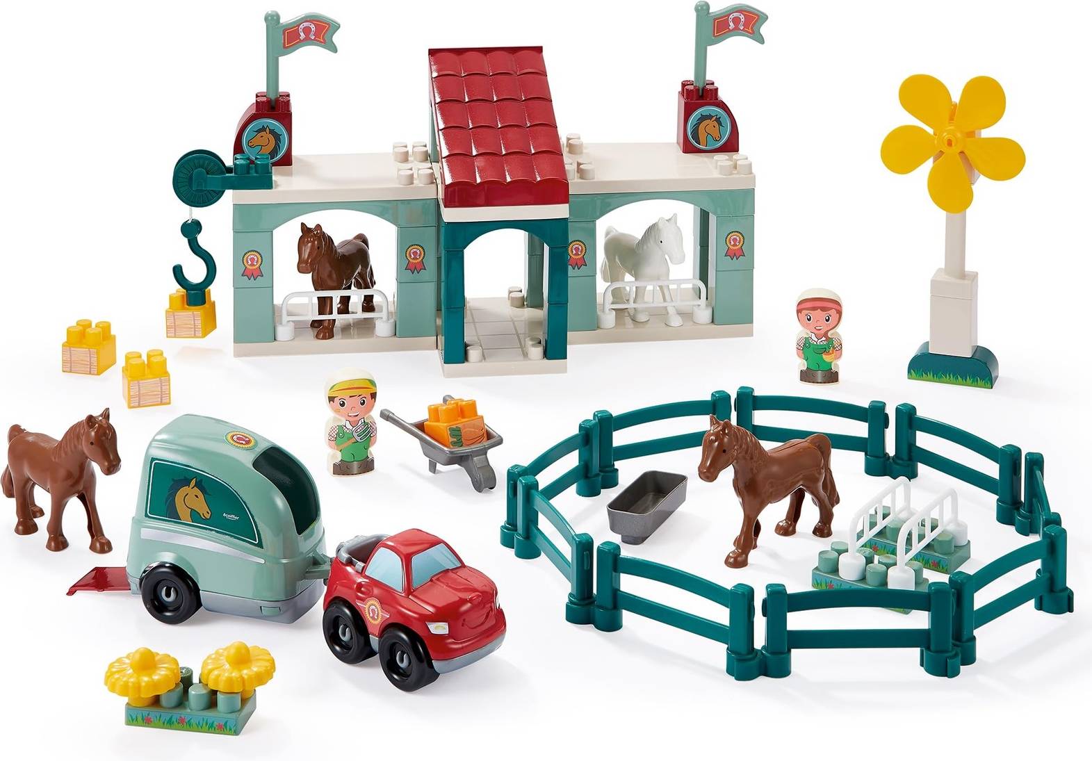Ecoiffier Horse Riding Centre Building Set