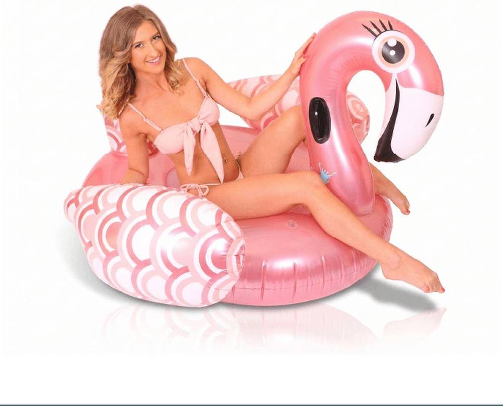 Ltd Giant Inflatable Flamingo Pool Float Pink