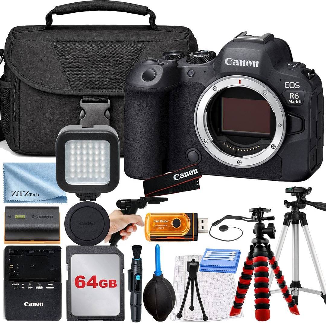 Canon eos r6 mark 2 Canon EOS R6 Mark II Mirrorless Camera Black