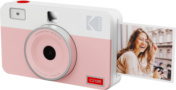 Instax mini Kodak Mini Shot 2 Retro Instantkamera Rosa