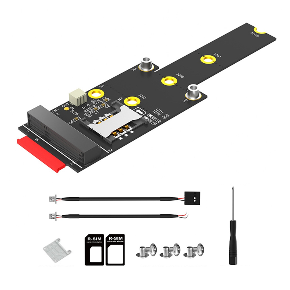 M.2 Key M to Mini PCIE Adapter