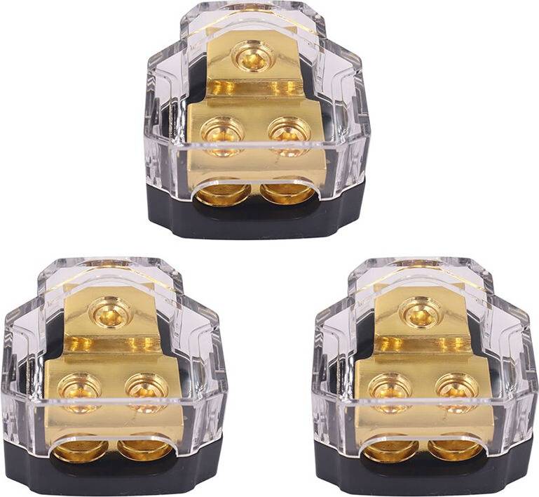Typecat 3X Car Audio Amplifier Power Distribution Block