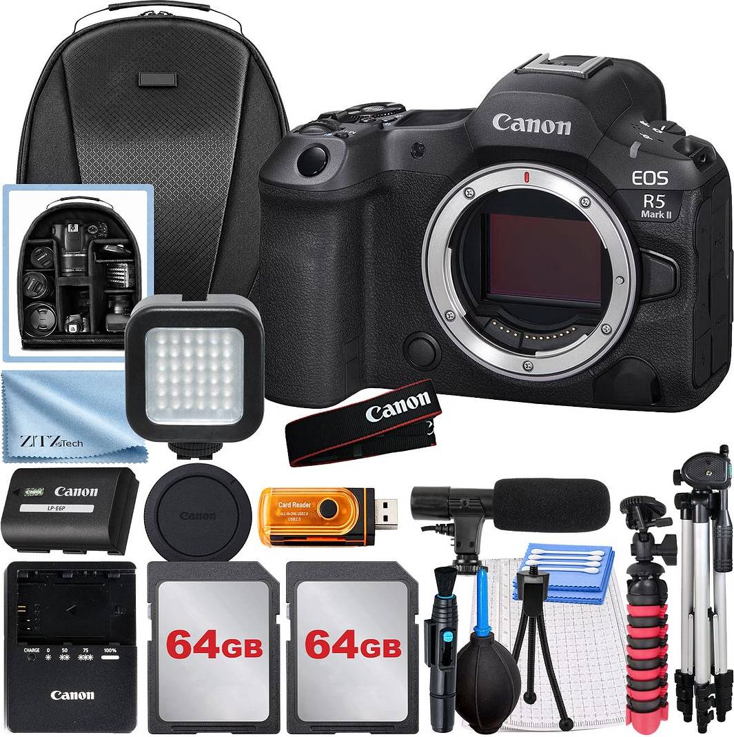 Canon r5 Canon EOS R5 Mark II Mirrorless Camera Black