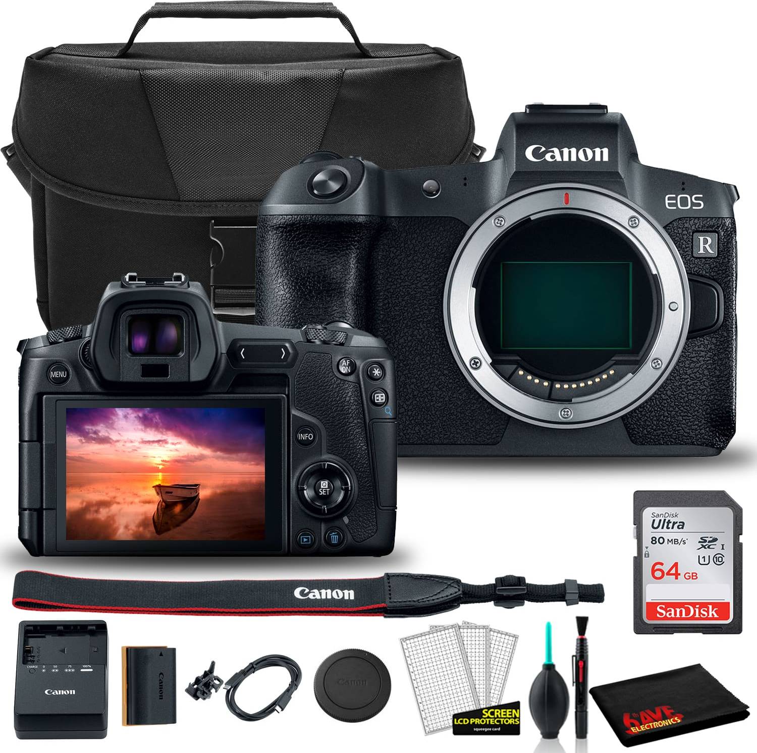 Canon eos r Canon EOS R Mirrorless Digital Camera Body Only