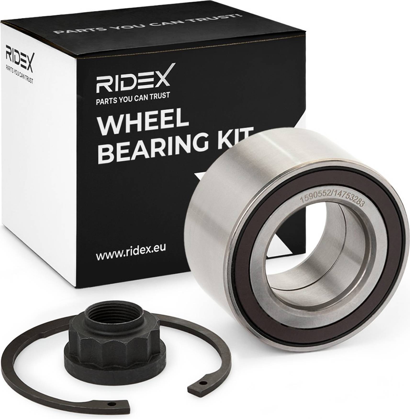 Ridex Wheel Bearing Kit Rear Axle