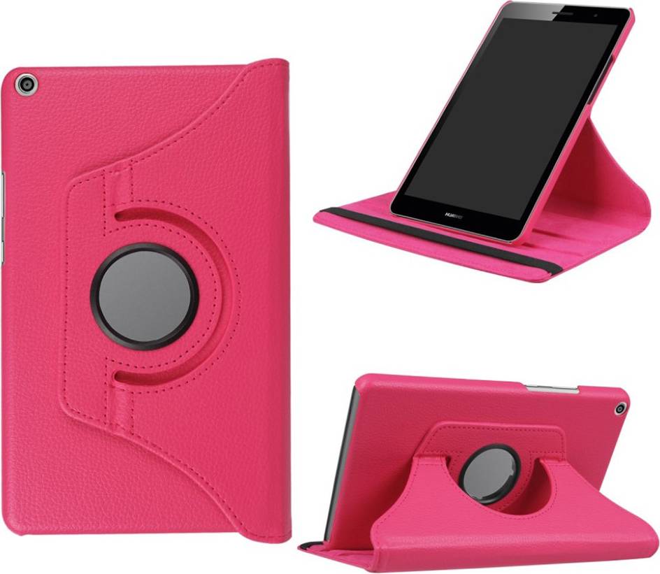 Huawei MediaPad T3 8.0 Roterbart Fodral Rosa