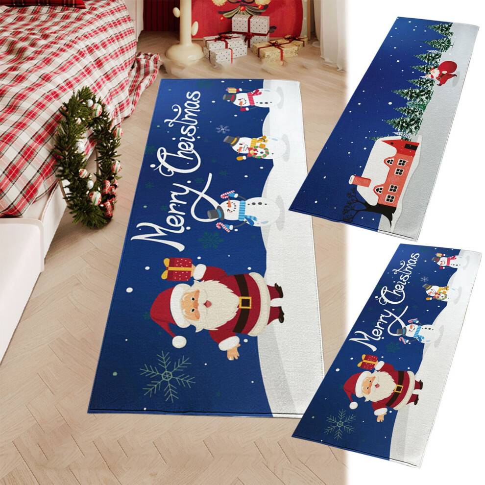 Blue rug living room Staron Christmas Living Room Rug Blue