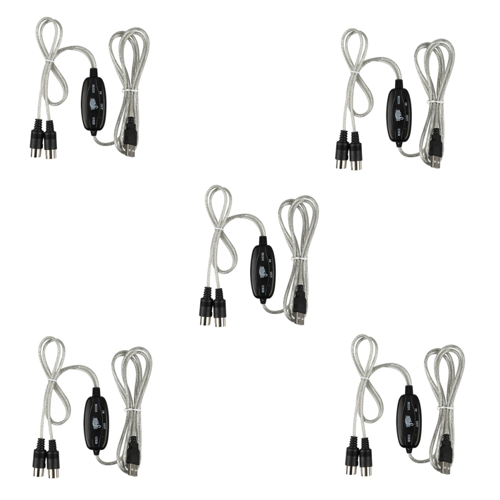 Audio midi interface MIDI USB Cable Connector Adapter