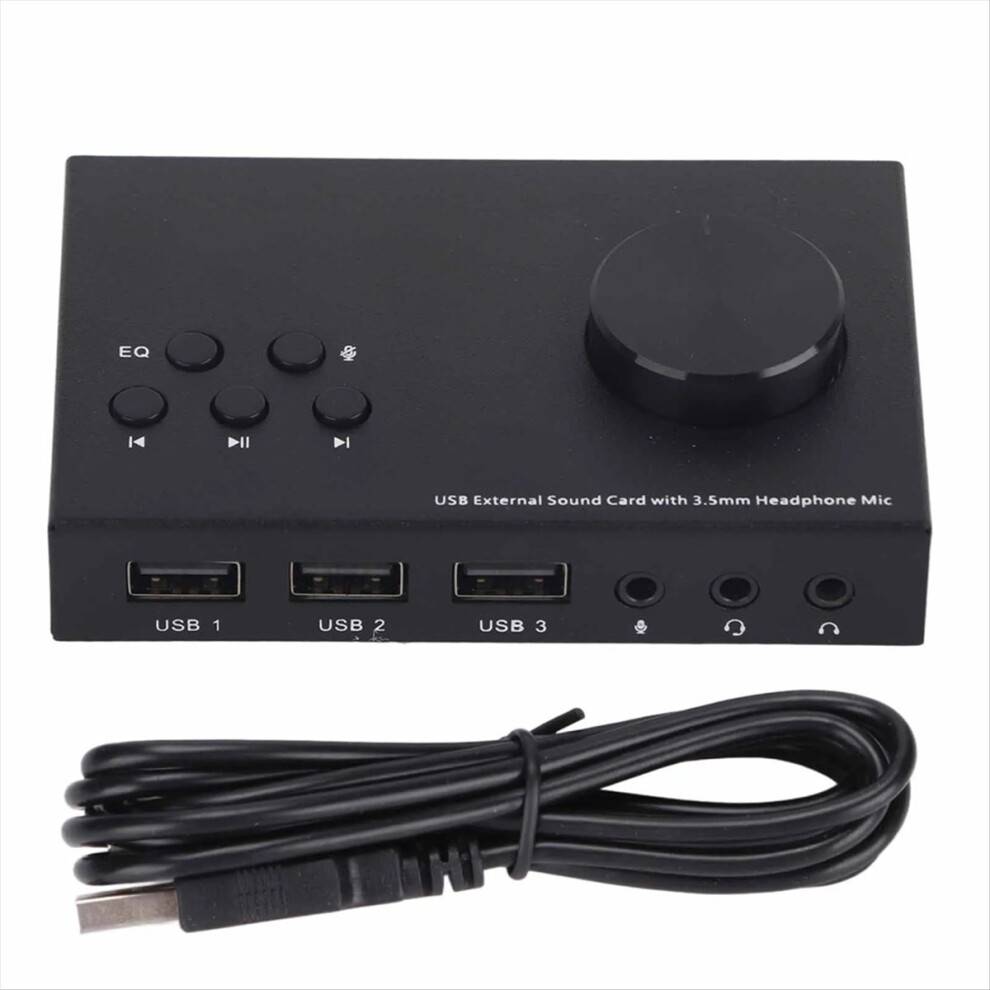 Typecat USB Audio Adapter Extenrnal Sound Card