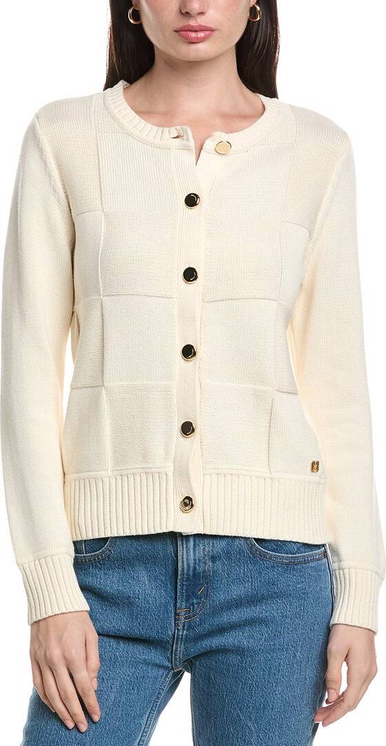 Check Cardigan