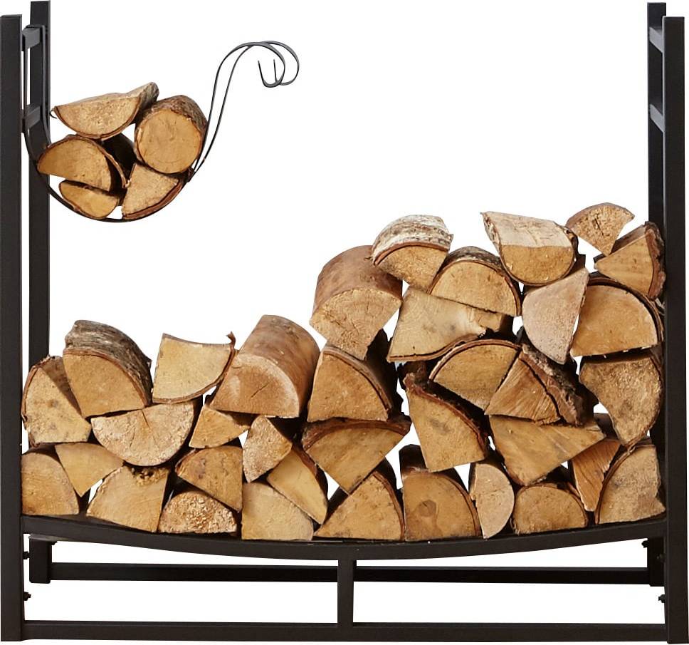 Neo Black Firewood Log Rack