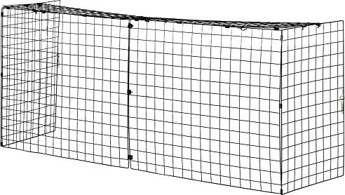 Homcom Extendable Fire Guard Screen Wire Mesh
