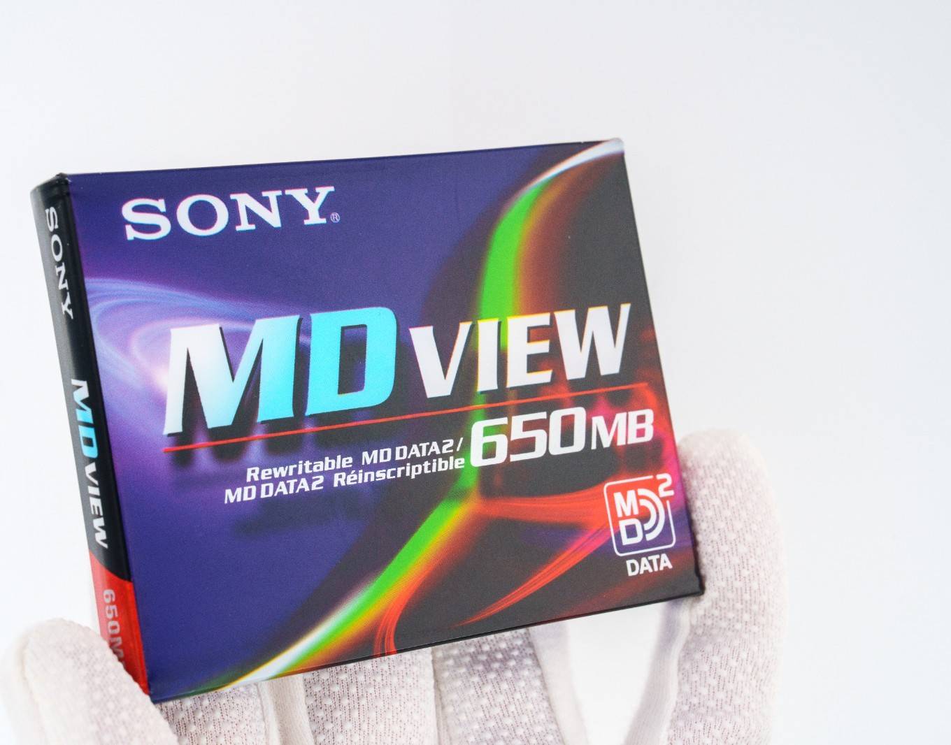 Sony Mmd-650a Rewritable Md View Data2 Disc