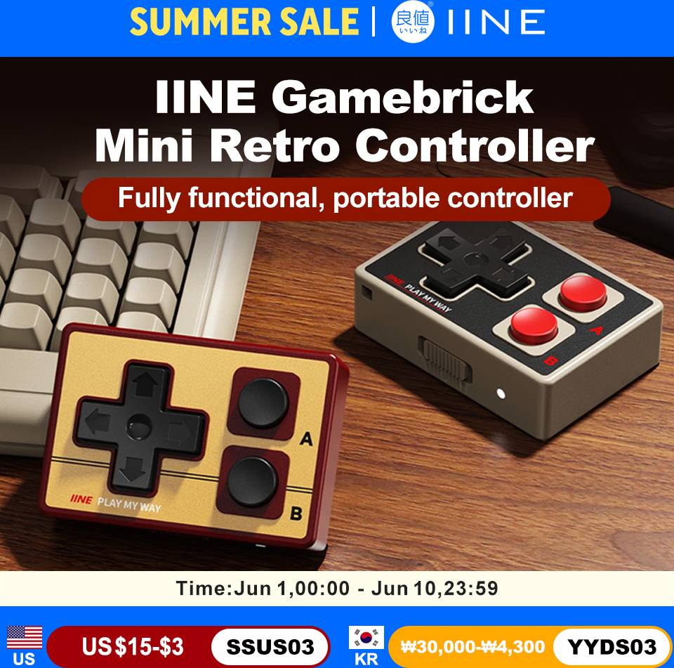 IINE Mini Controller for iOS Android PC Phone