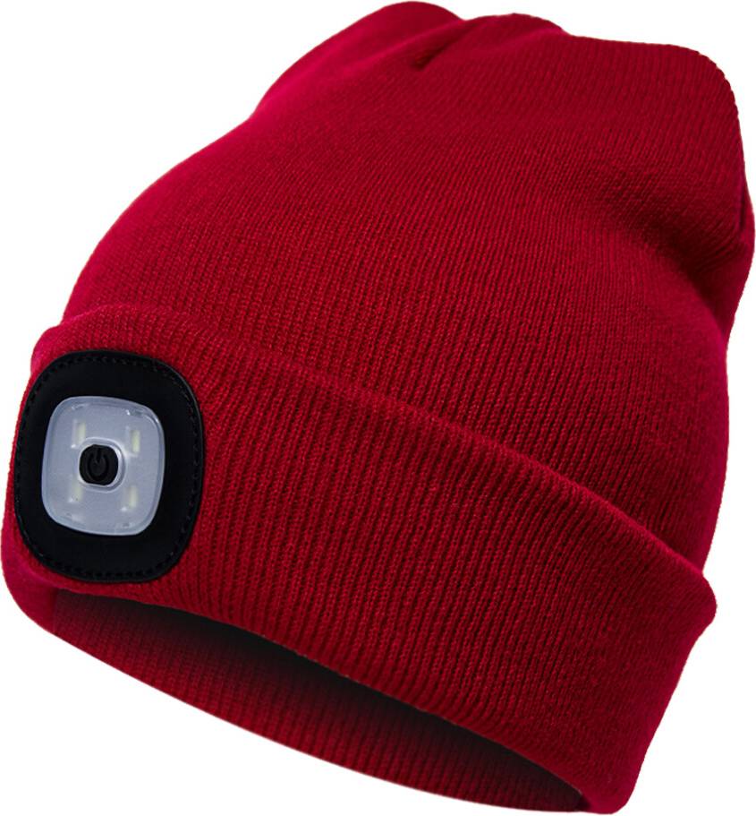 Led beanie Rechargeable LED Beanie Cap USB