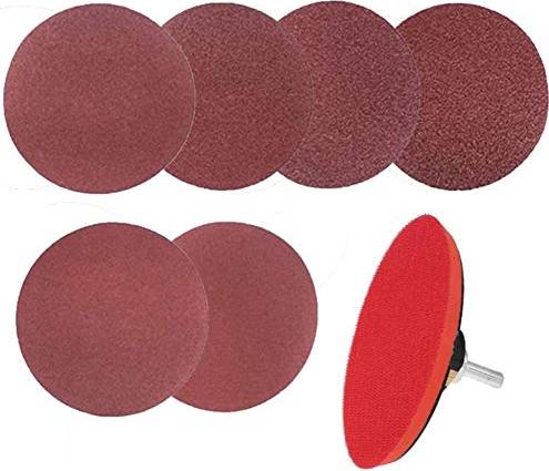 KAHEIGN 62Pcs 5 Inch Sanding Discs Pad Kit