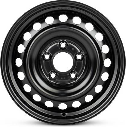Wheel For Kia Forte 15 Inch Black Steel Rim