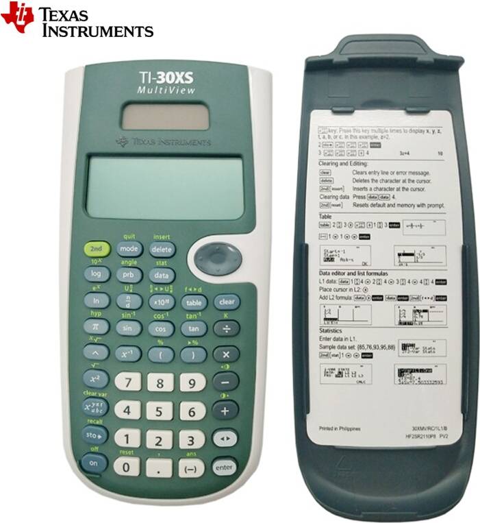 Texas Instruments Ti 30XS Multiview Examen