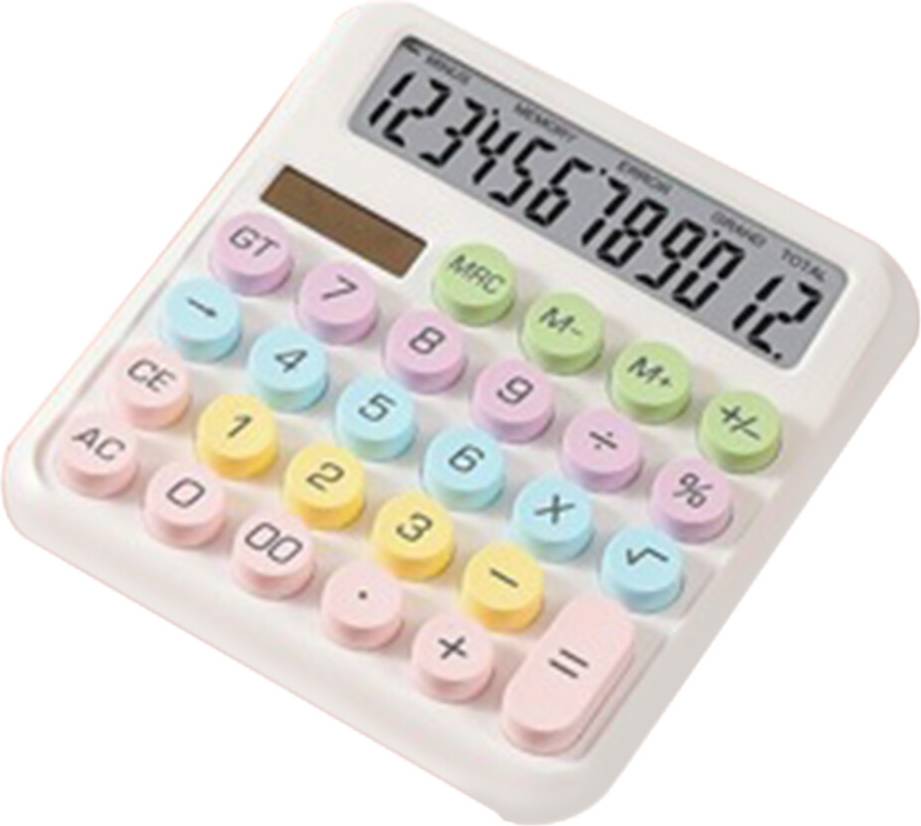 Exogio Candy Colored Desktop Calculator