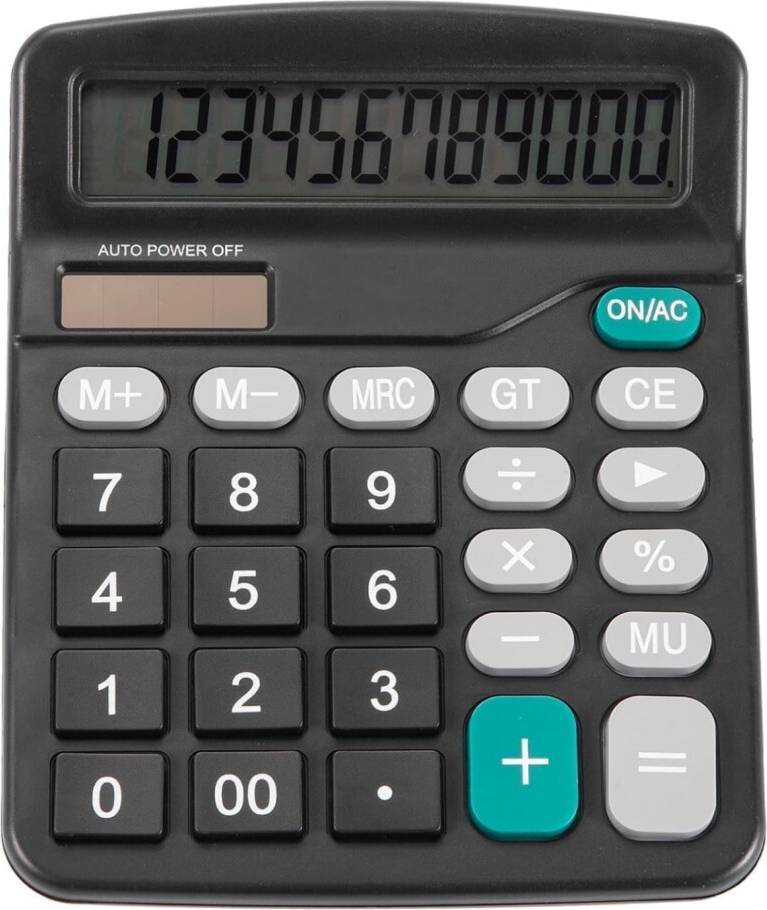 Rechner Mit LCD Display