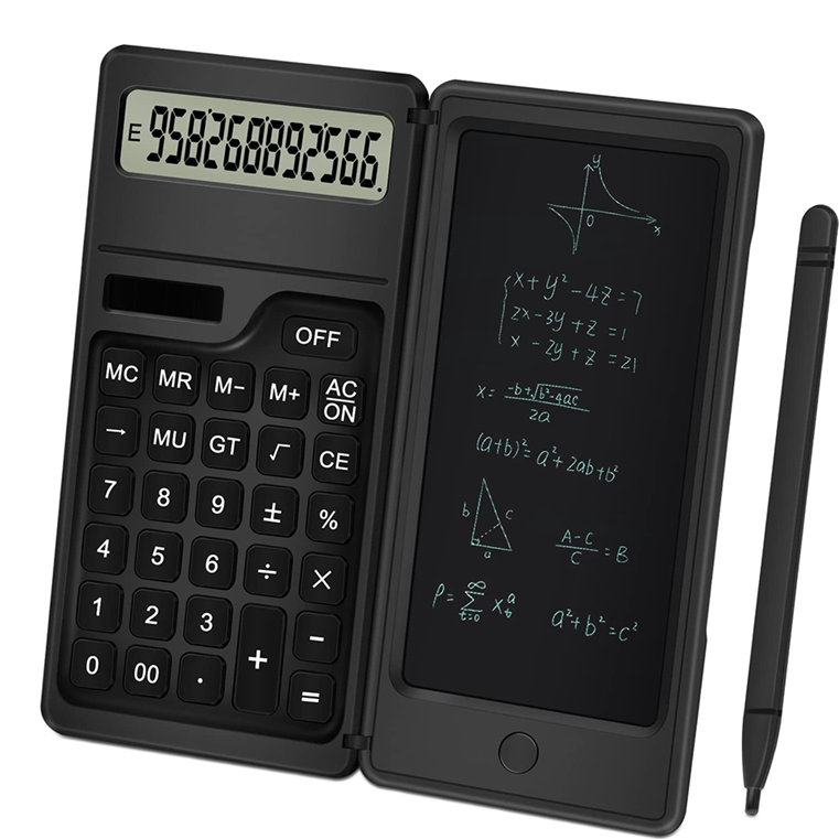 Typecat Calculator With Notepad 12 Digits LCD Display