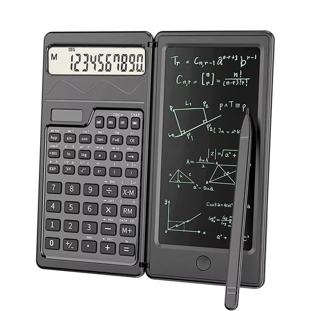 Torribaly Solar Scientific Calculator LCD Notepad