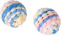 Regenbogen Rasselball Set 2er