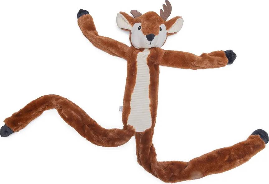 Reindeer Rope Dog Toy Marrón