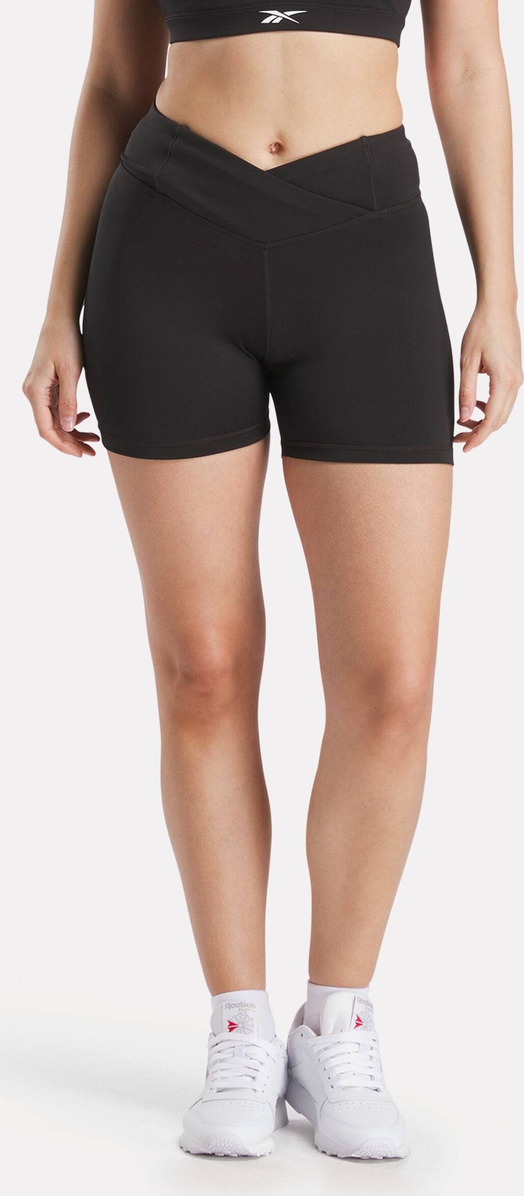 Reebok Hampton Core Hi-Rise Shorts - Black