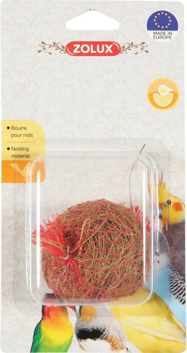 Zolux Coco Fiber For Birds Rouge