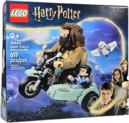 Lego motorcycle LEGO Harry Potter Hagrid Motorcycle Ride Set