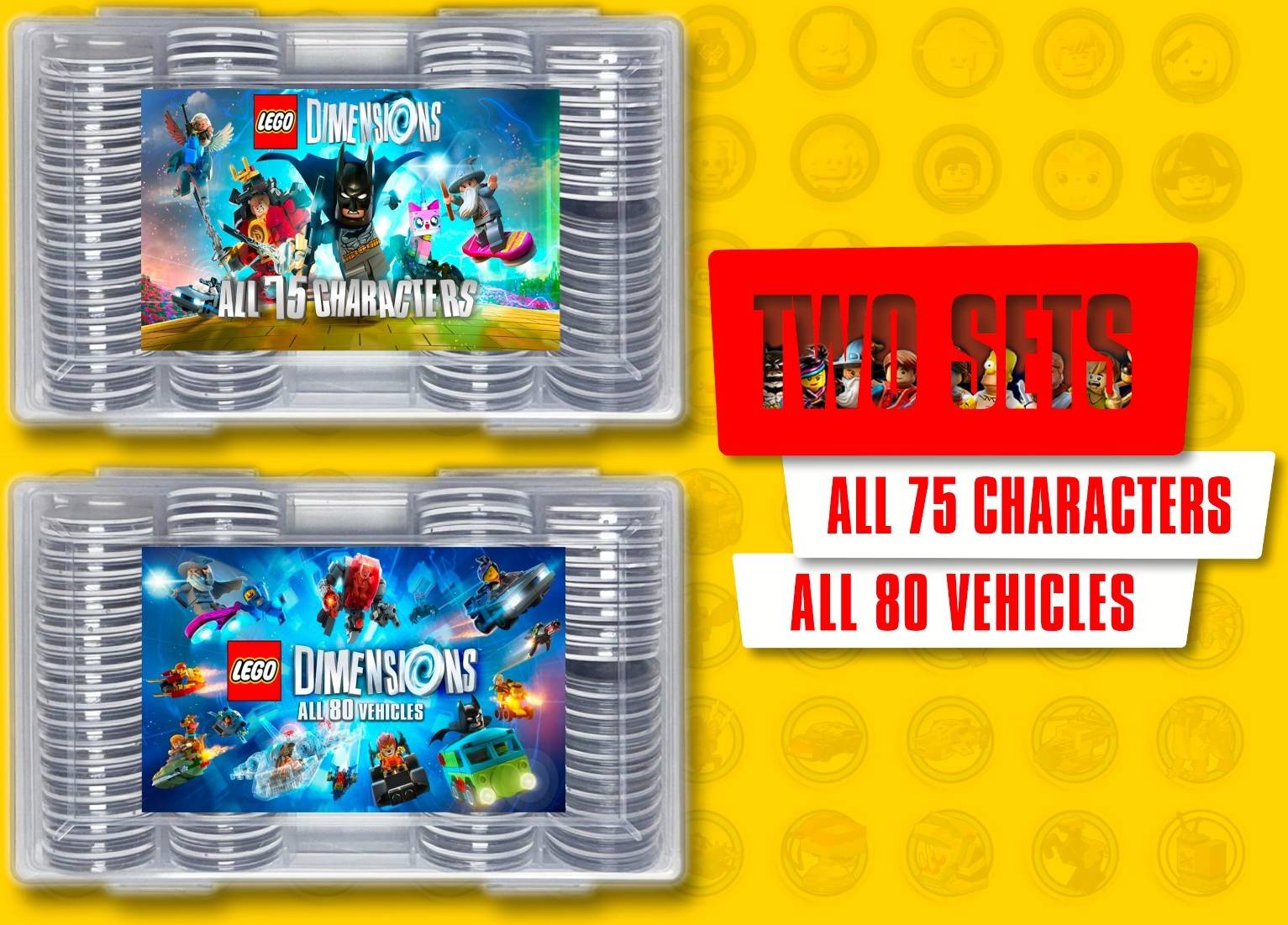 Lego dimensions LEGO Dimensions Two Sets Nfc Tags