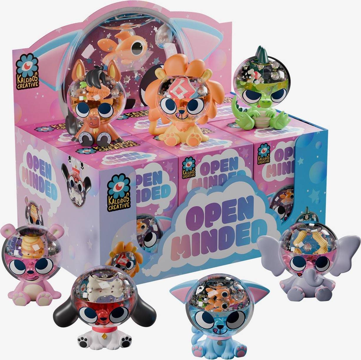 Open box Hot Topic Creative Open Minded Blind Box Figure