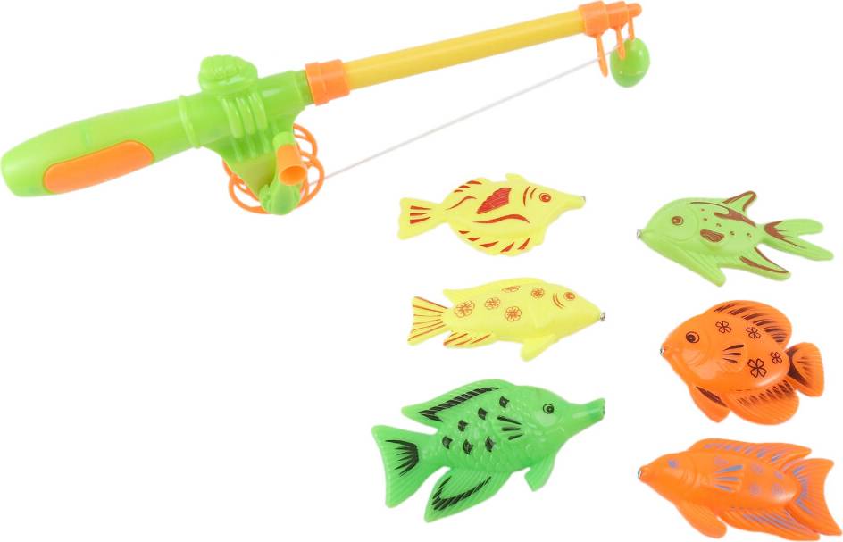 Fishing rods for kids Magnetic Fishing Toy with 6 Fish and Rods