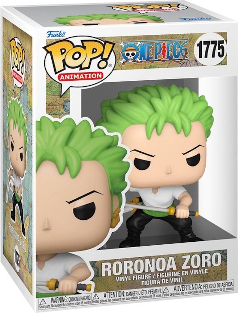 Funko pop one piece Funko Pop Animation One Piece Roronoa Zoro Figure