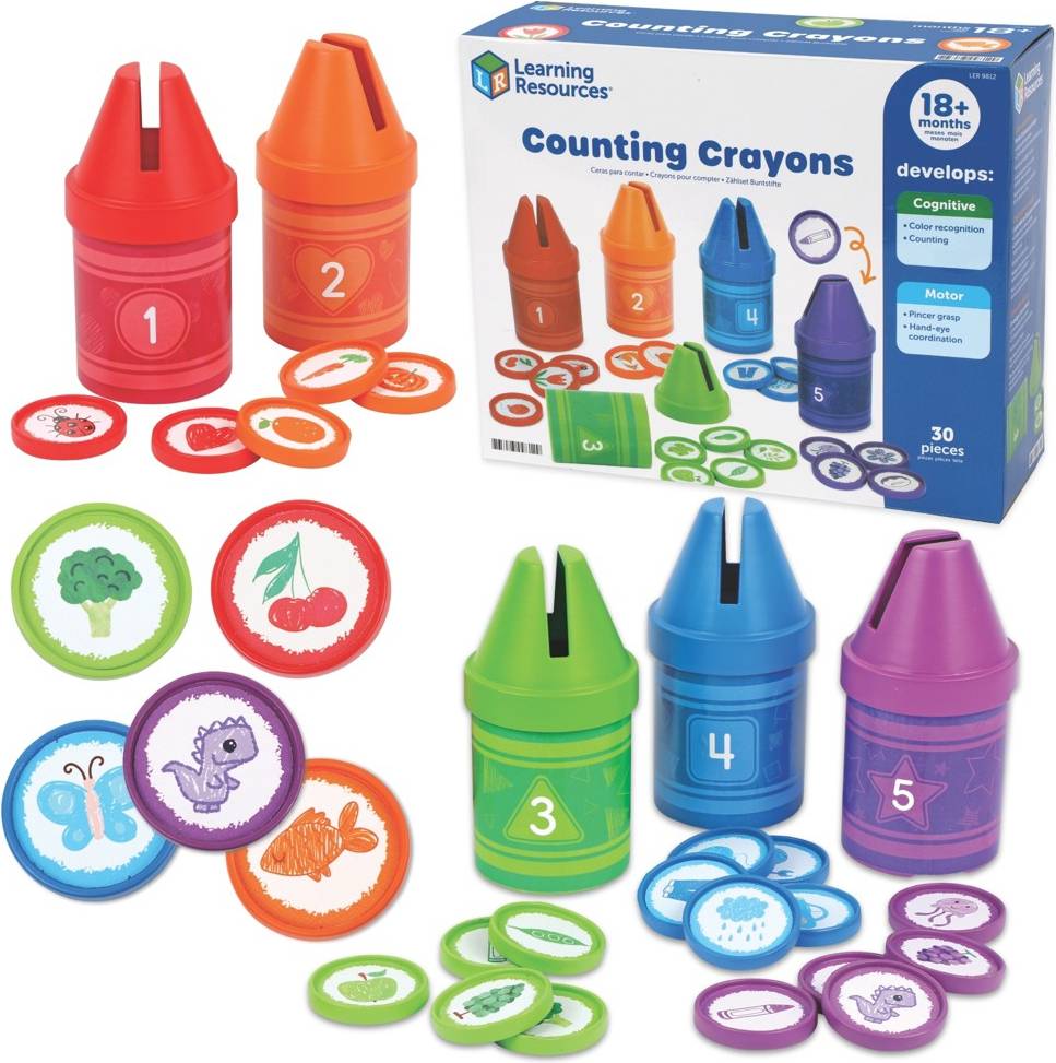 Learning Resources Counting Crayons Set