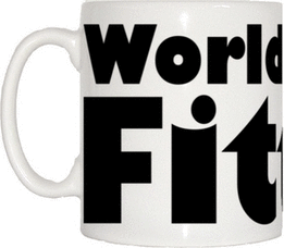 TeeTreeDesigns World's Best Fitter Mug Cup