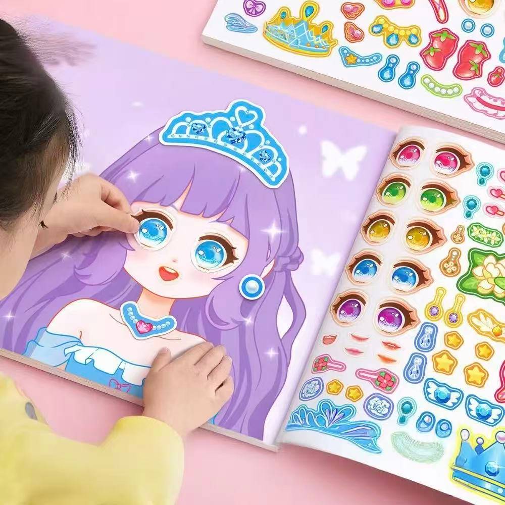 Creative Kids Cartoon Princess Stickers
