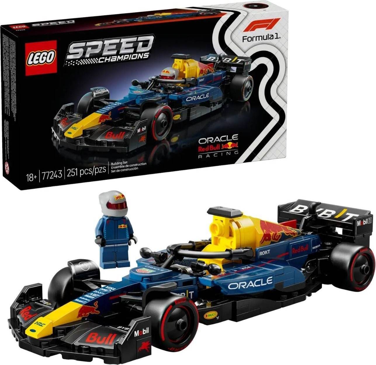 F1 lego LEGO Oracle Red Bull Racing RB20 F1 Racing Car