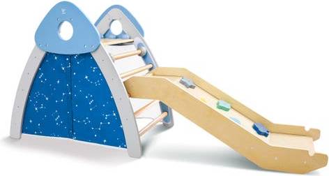Hape 4-In-1 Climb Slide Gym Set